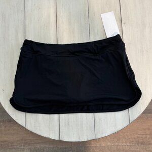 Athleta Women's Swim Skirt, Black, size M, pocket on the back, New with Tags!